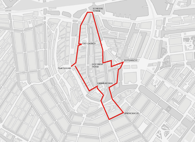 Amsterdam-Untold Amsterdam Untold map