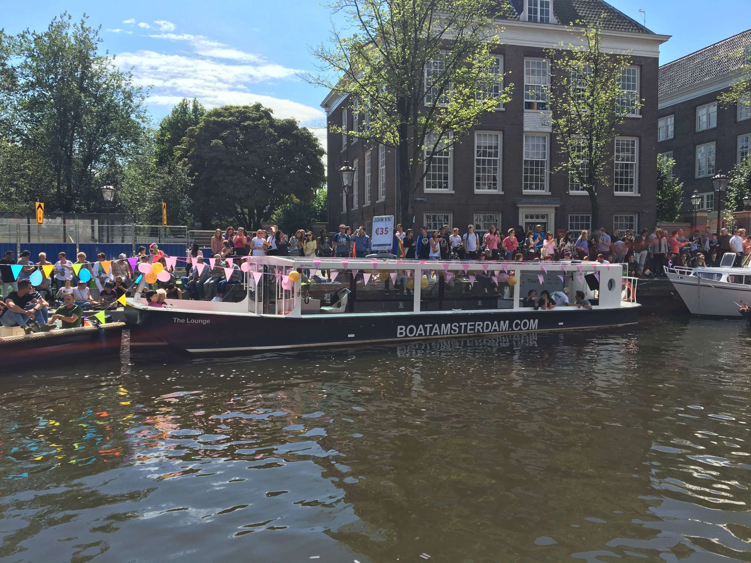 Gay Pride Boat Amsterdam