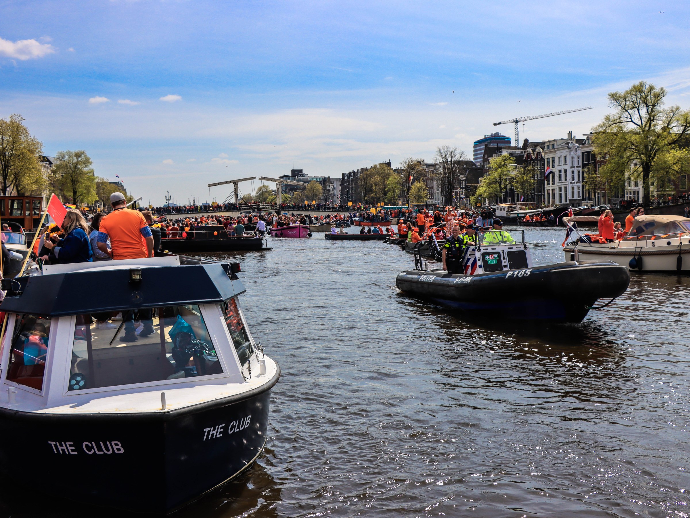 a small boat in a body of water
